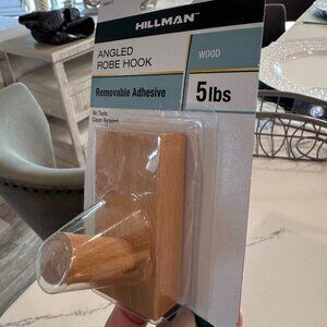 Wooden robe hook